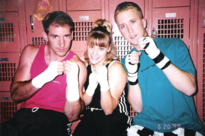 Joe Swartz and friends- MMA fighter, Kickboxer
